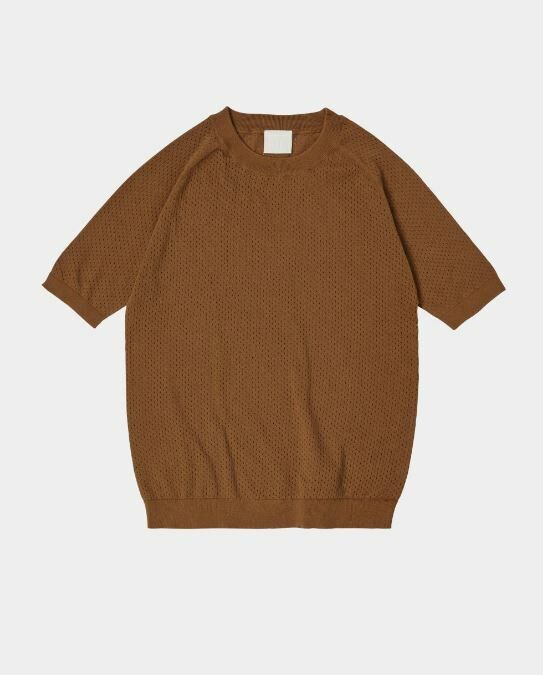 FUB 針織衫 (大人款) POINTELLE TEE-RUST