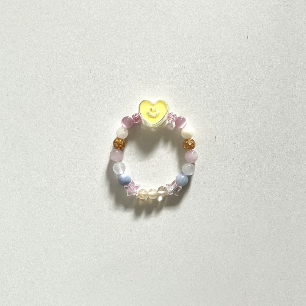 Lets Get Away Sweet Pea 泰國限定 Lisa同款 手鍊 手工 幸運石 水晶 香碗豆