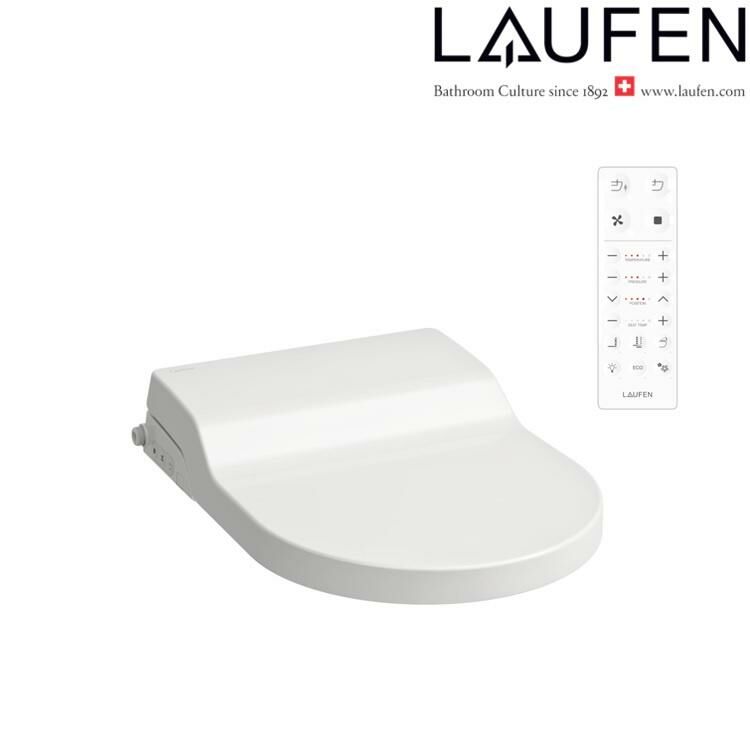 Laufen "Cleanet Pro 2.0" 8.9188.6.000.000.1 Shower toilet seat and cover, with remote control