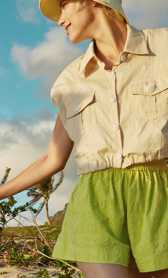 BD10038A1抽繩短版上衣背心