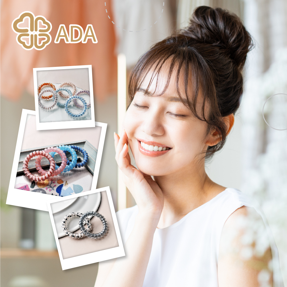 ADA 糖果色電話線髮束2入組〈全4款〉