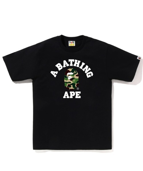 2026SS A BATHING APE BAPE ABC CAMO COLLEGE TEE 大學字體 短T 現貨 1M30110004