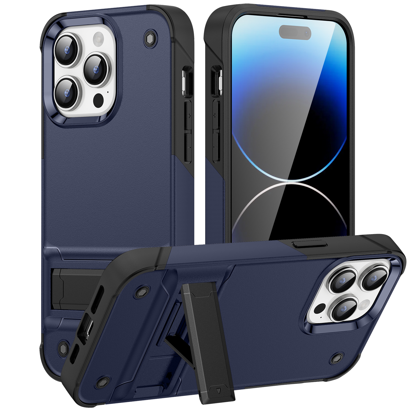 XPRO - Kick Stand Armor - iPhone 16 Pro Max Case 高度防撞支架手機保護殼