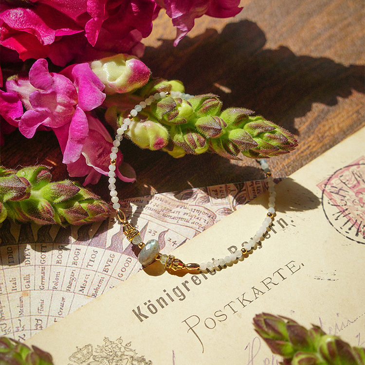 《台北意象》101 • 摩天之境 – 拉長石 – 手鍊