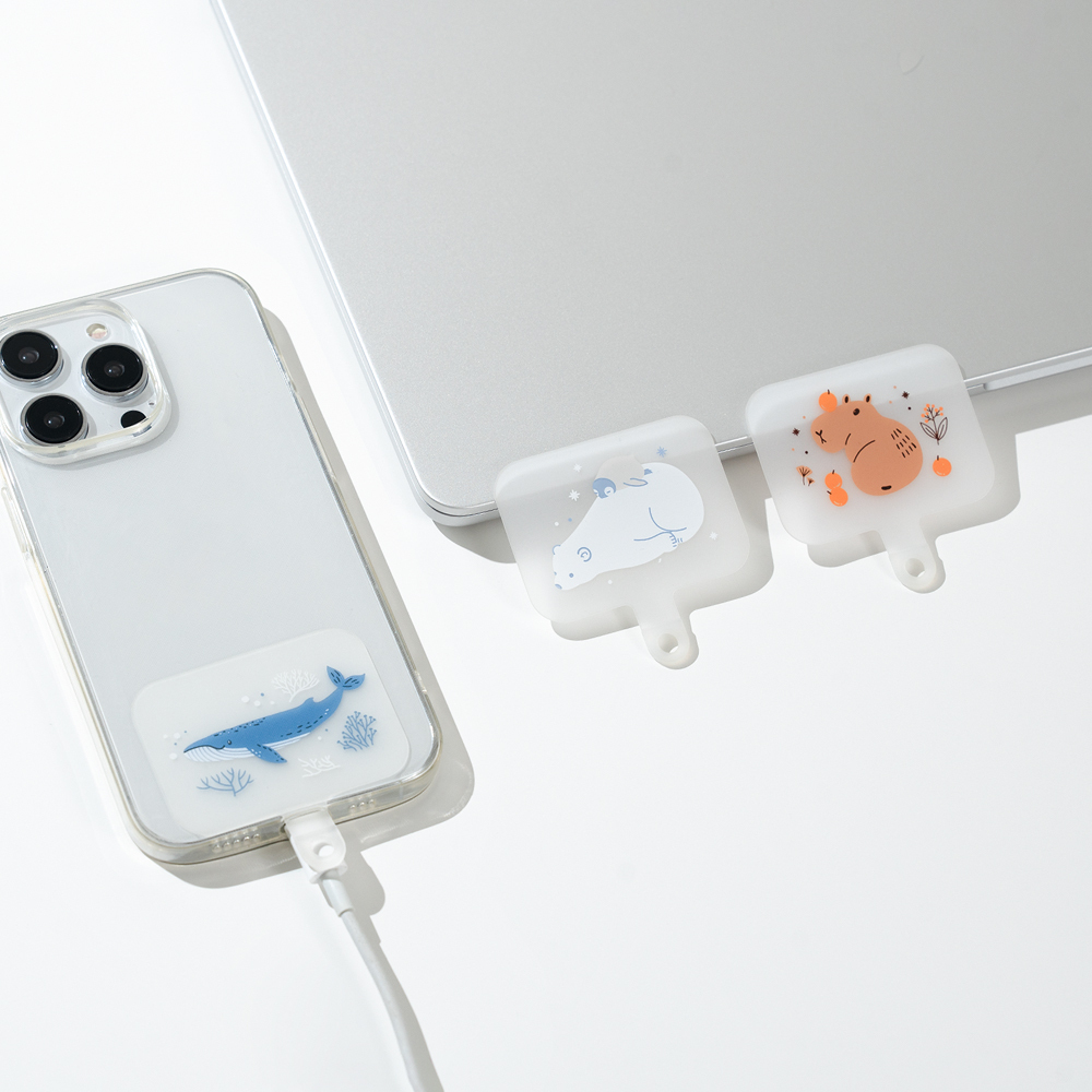 ekax通用手機掛繩夾片-三片組