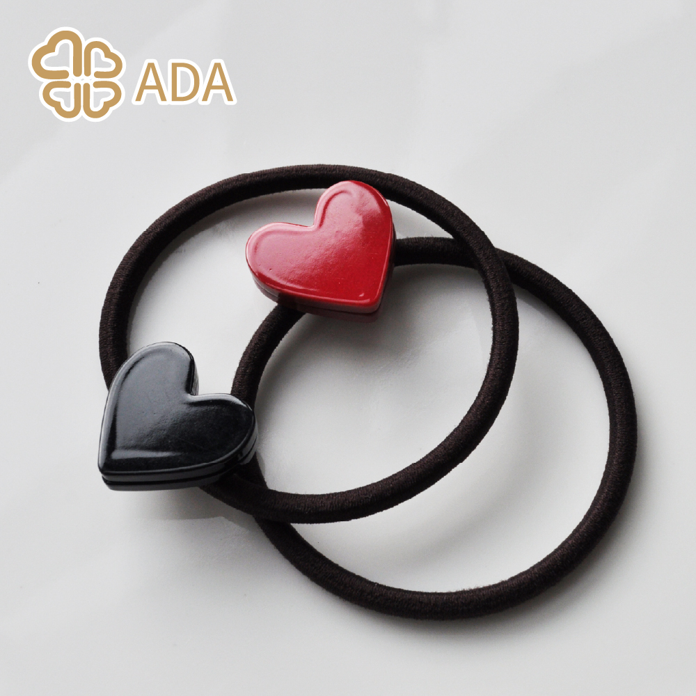 ADA 壓克力愛心髮束1入〈全3款〉