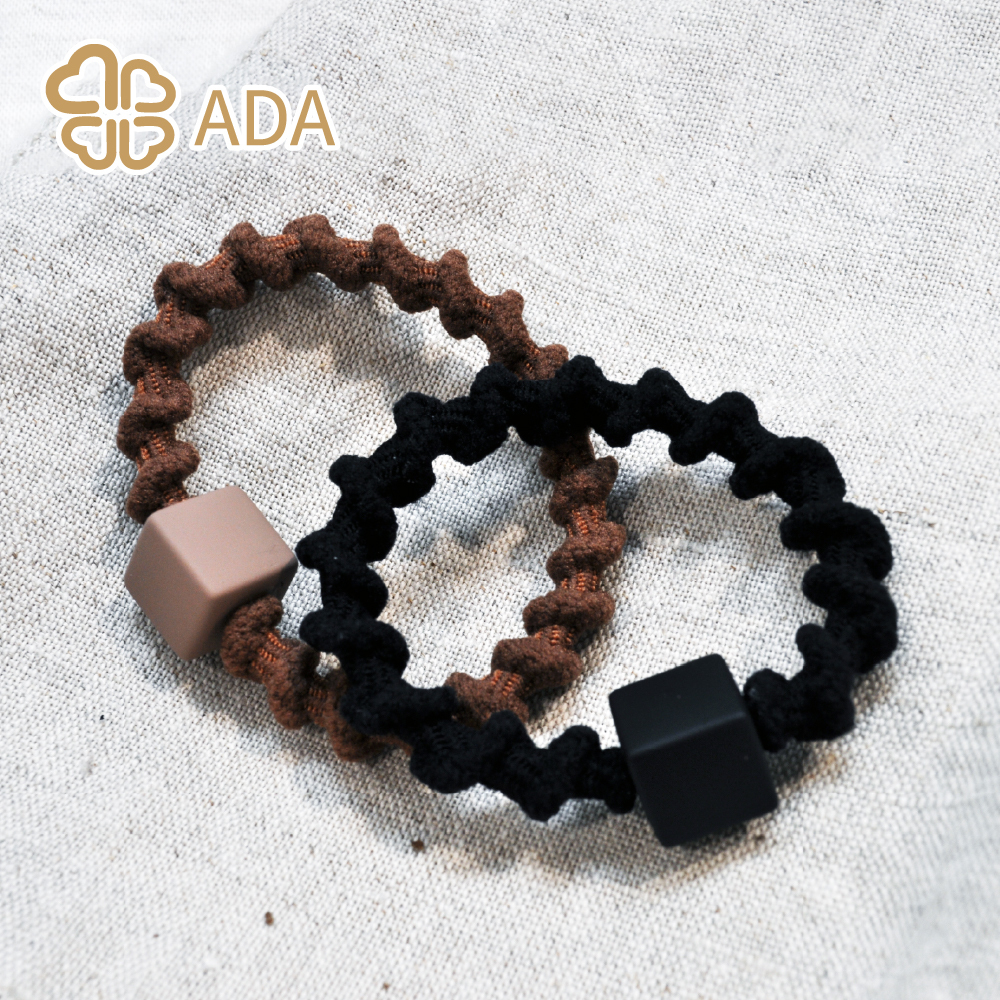 ADA 方塊電話線髮束雙色2入組