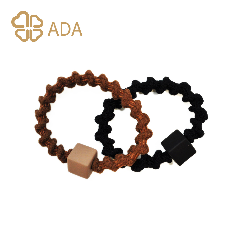 ADA 方塊電話線髮束雙色2入組