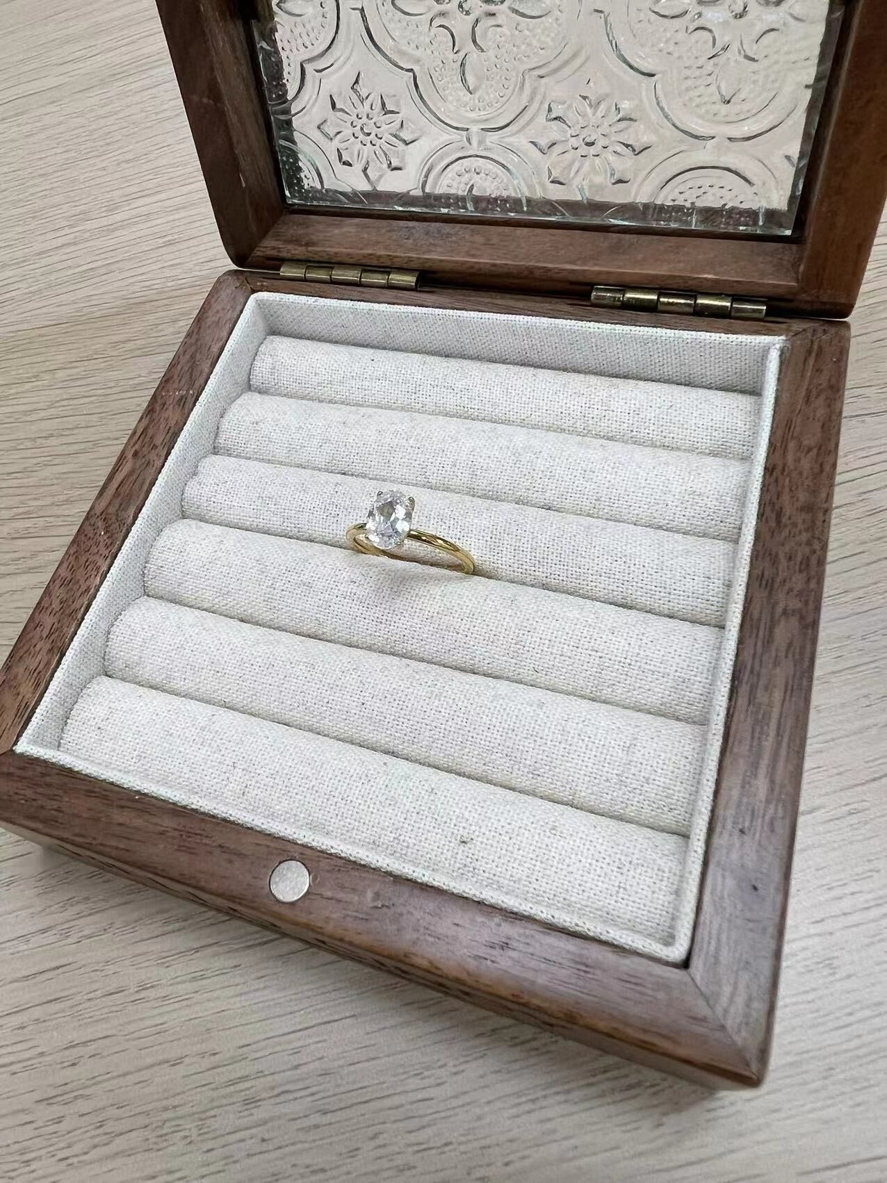 V03038 現貨-只屬於你法式橢圓單顆鑽戒