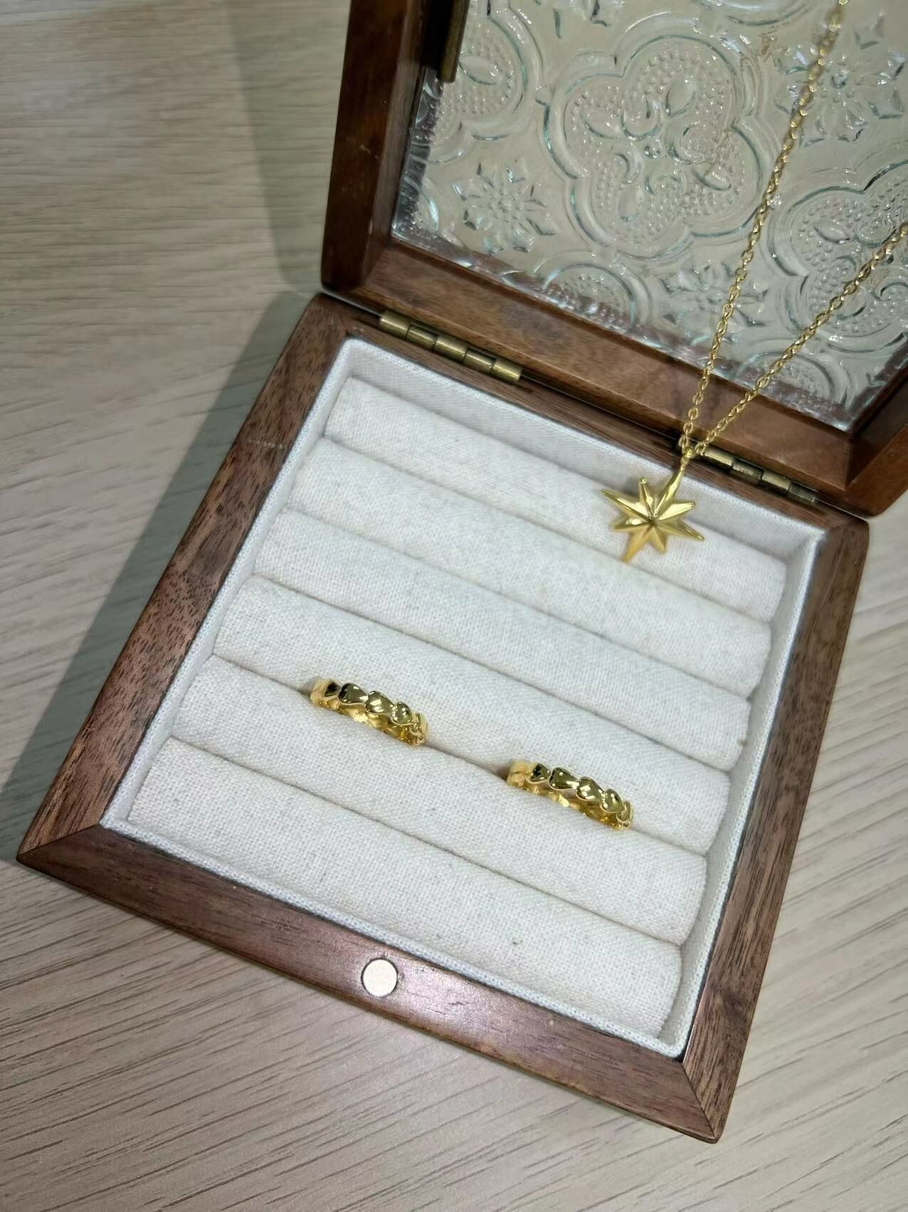 V03041 現貨-法式愛心甜甜圈戒指