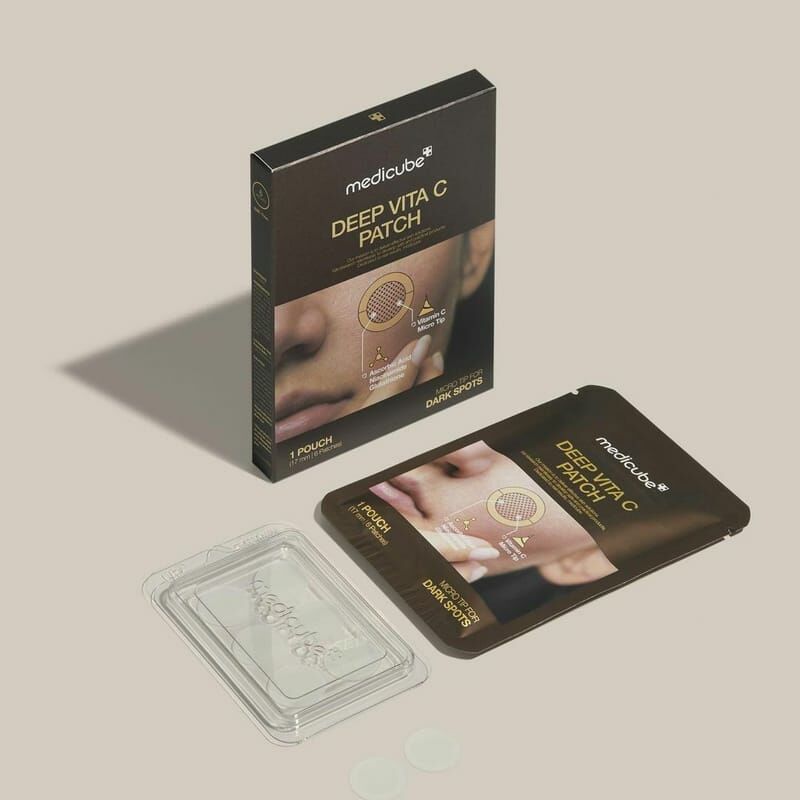 Medicube DEEP VITA C PATCH (1 Pouch/6 Patches) 17mm  (8809852977001)