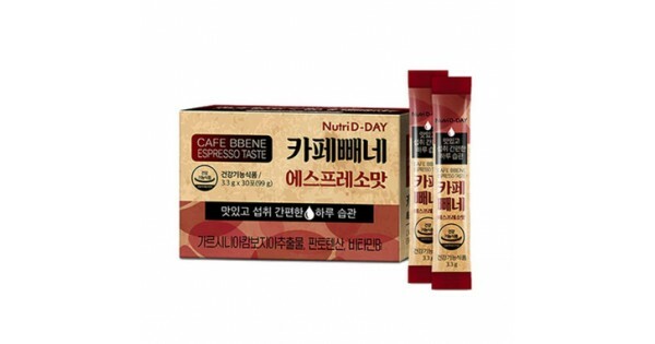 Nutri D-Day Espresso Taste The Real Diet Coffee【 Red 】3.3g x 30 PCS 8809514351378