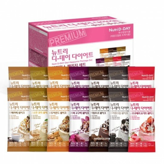 Nutri D-Day Nutri D-Day減肥奶昔代餐 - 雜錦味  8809514352382