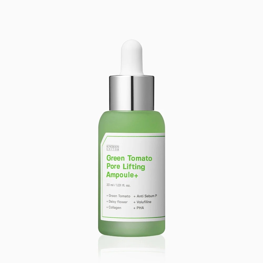 OLIVE YOUNG SungBoon EditorGreen Tomato Pore Lifting Ampoule 8809684565759
