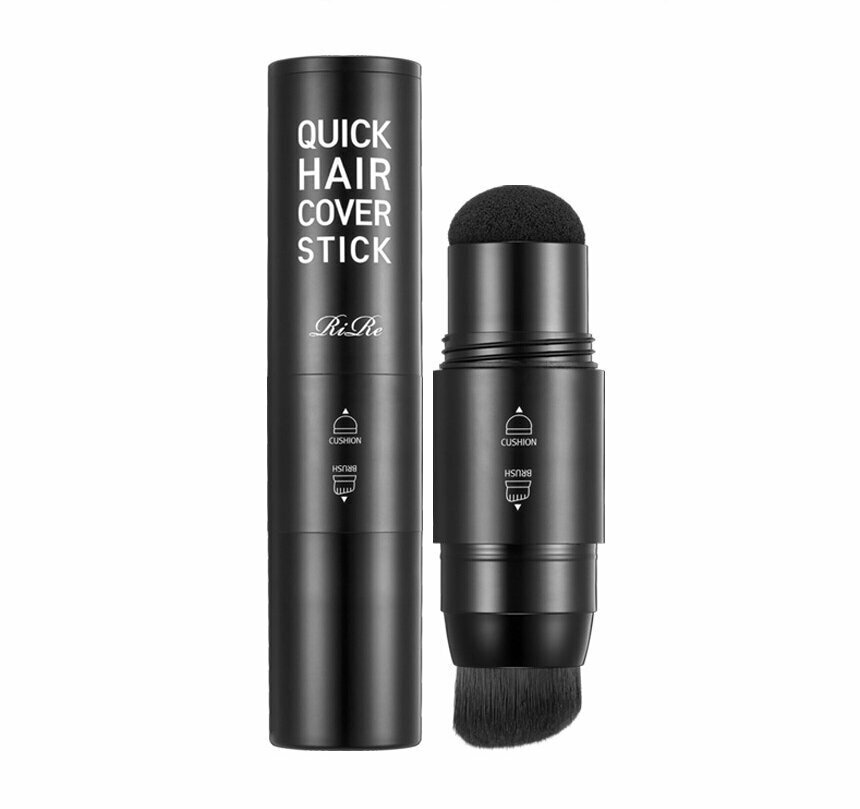 Rire Quick Hair Cover Stick 【Black】【  Product】髮粉