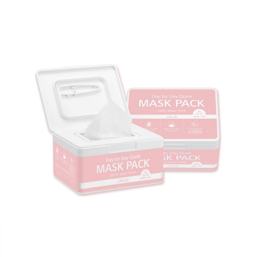 Rire Day by Day Quick Mask Pack【30 pcs】【Collagen】 