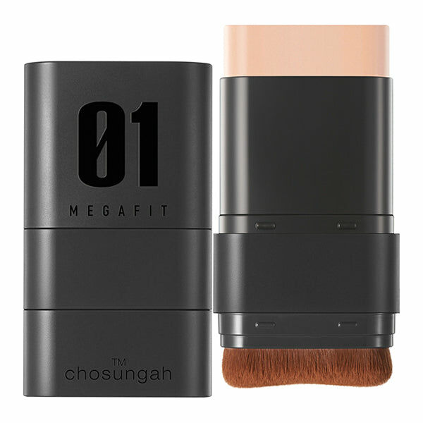 Chosungah22 01 Light BeigeMega Fit Stick Foundation Master SPF50 PA++++ (8809473965463)
