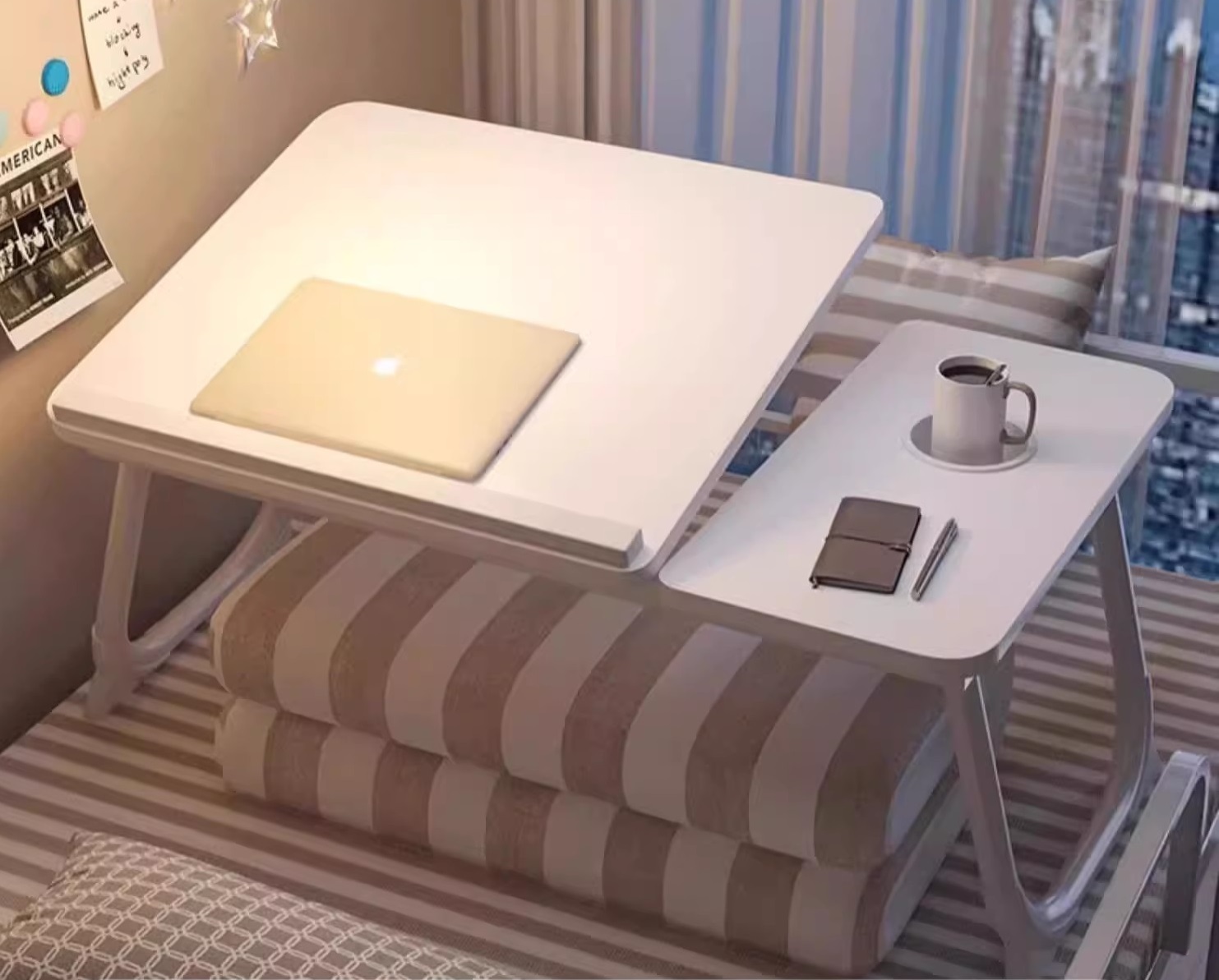 拜浦 可升降床上小桌子/電腦桌 (3kg)