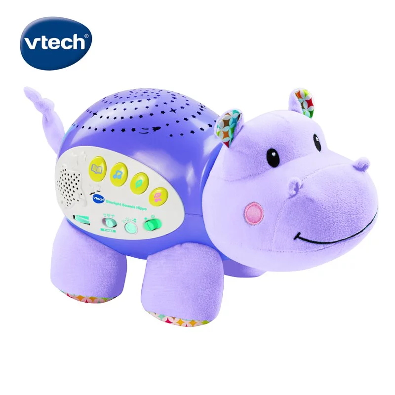 《 英國 Vtech 》 嬰幼兒系列 星空投射音樂河馬