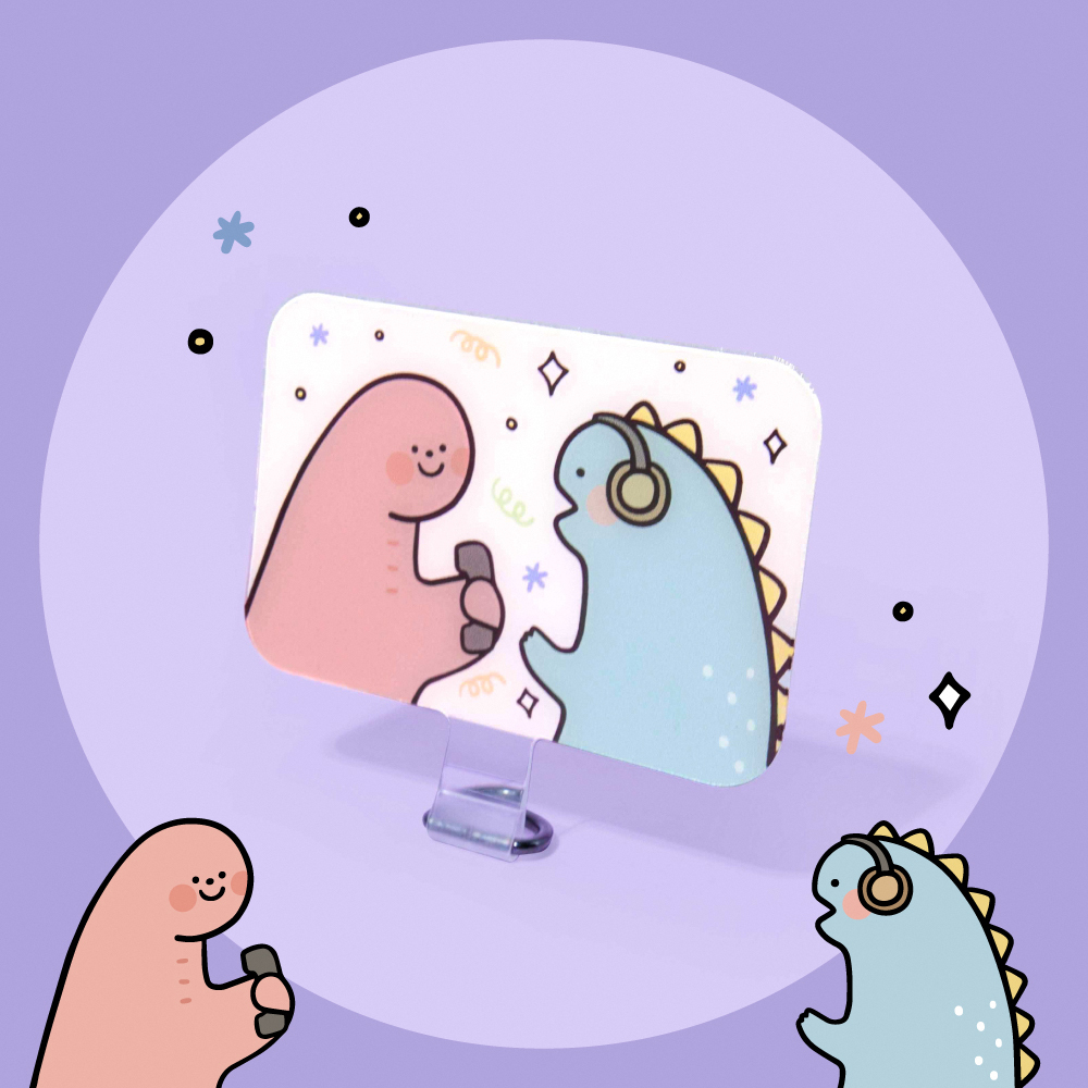 【Knocky x Qing's】『龍龍零距離』手機掛繩夾片 #龍系為丟哩