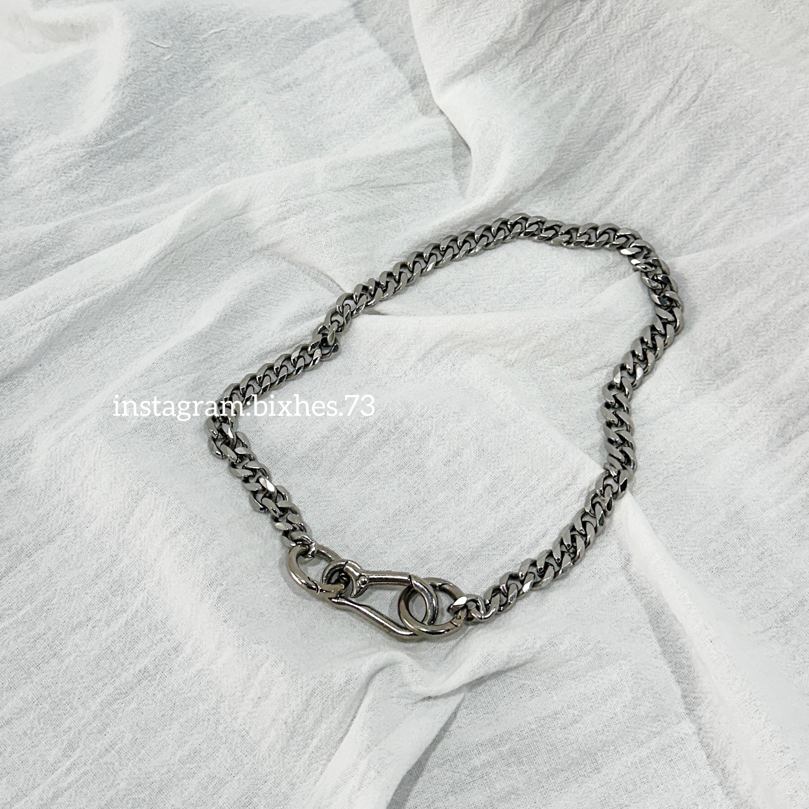 粗鏈鎖扣項鍊(K00060)