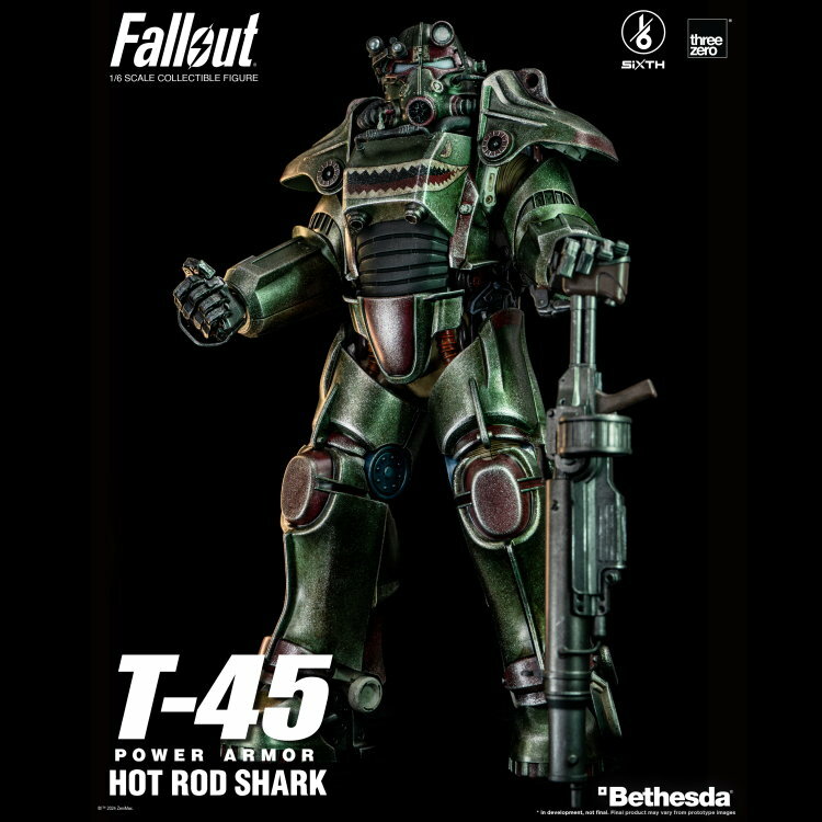 [訂金]  Threezero 1/6 《異塵餘生》T-45 熱棒鯊魚動力裝甲