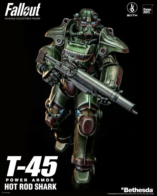 [訂金]  Threezero 1/6 《異塵餘生》T-45 熱棒鯊魚動力裝甲