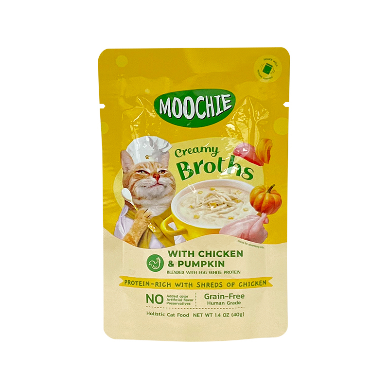 泰國Moochie 貓 濃湯系列 雞肉+南瓜 40g【原盒16包】