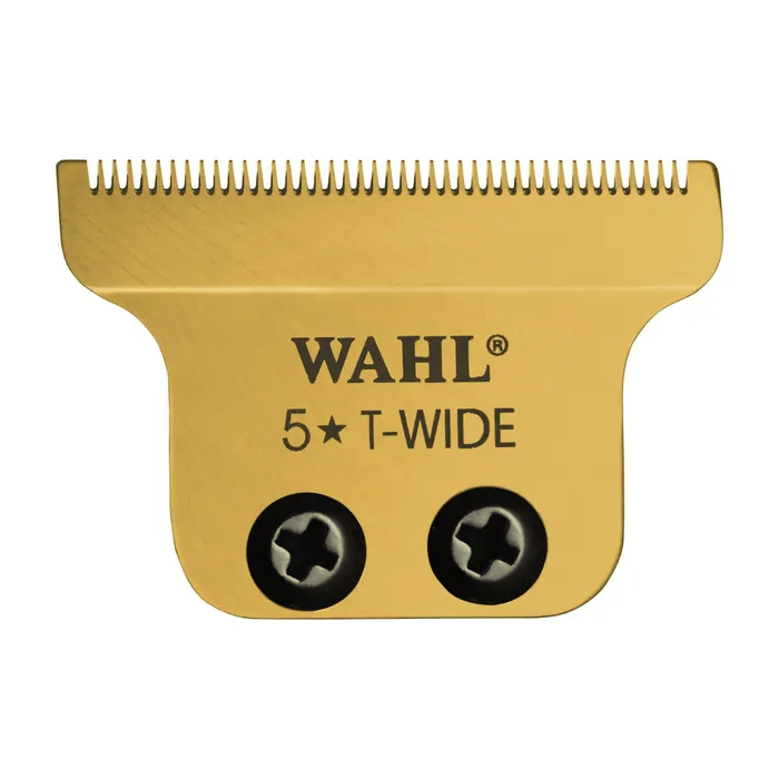 華爾 WAHL 8171-700 五星金色"細節" 無線小電剪刀頭（WAHL BLADESET T-WIDE GOLD PLATED ）