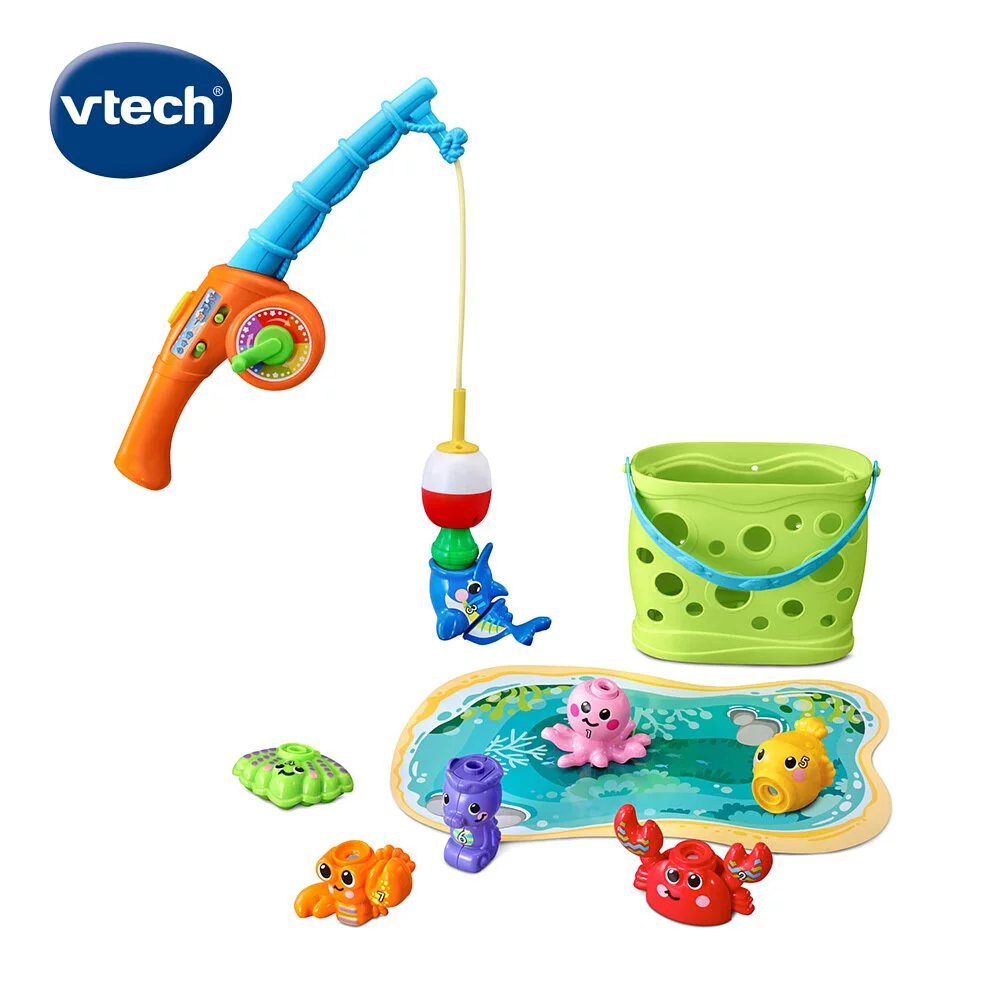 《 英國 Vtech 》 小釣手互動學習組