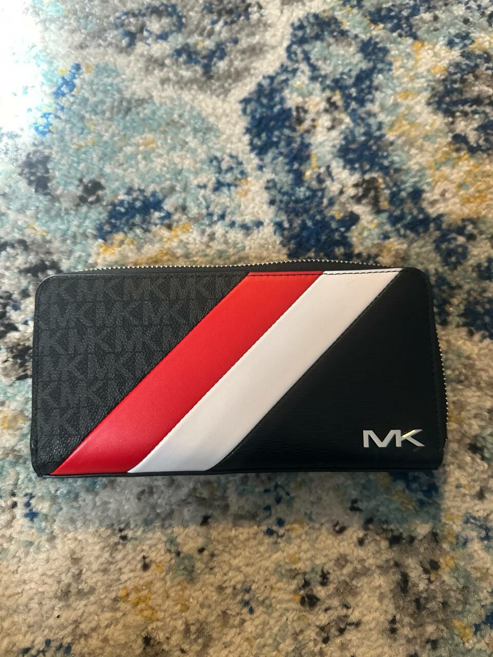 [S] MICHAEL KORS 36F3COLZ3B COOPER TECH ZIP AROUND,DK SANGRIA, 196237264756 (SMK867)