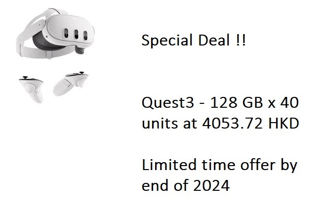 Quest3 (Refurbish Japanese version  No waranty)