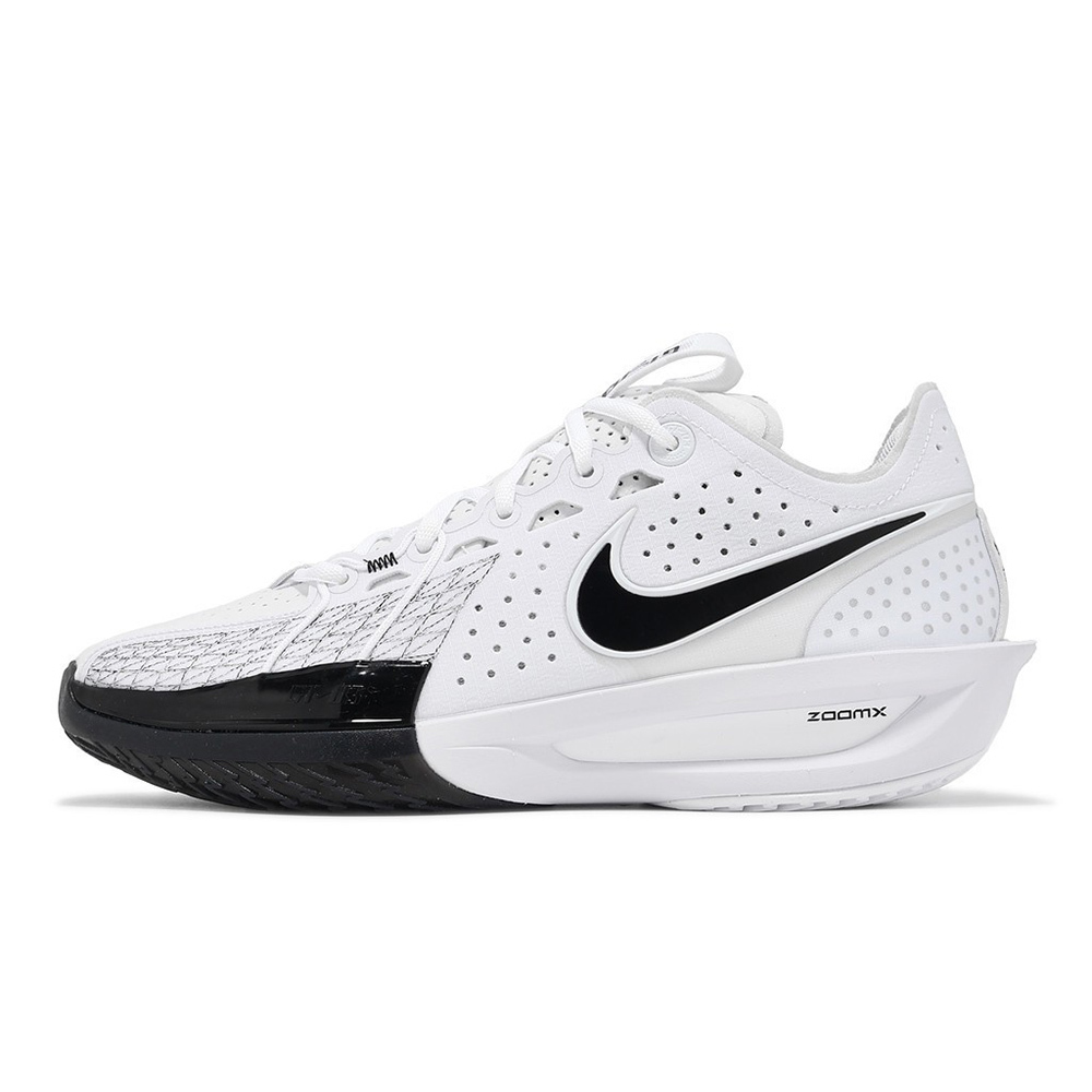 Nike Zoom GT Cut 3 籃球鞋 白黑 DV2918-102