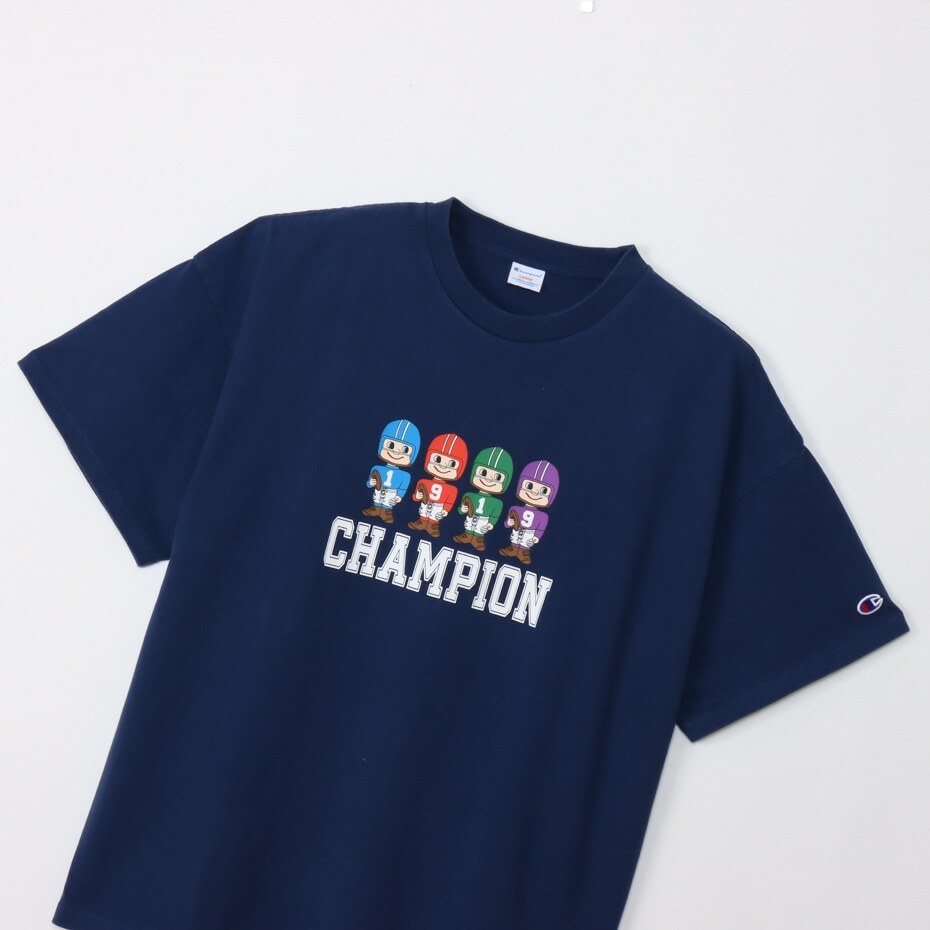 男款-冠軍君 Team Up 短TEE-深藍色（C3-Z325-370）