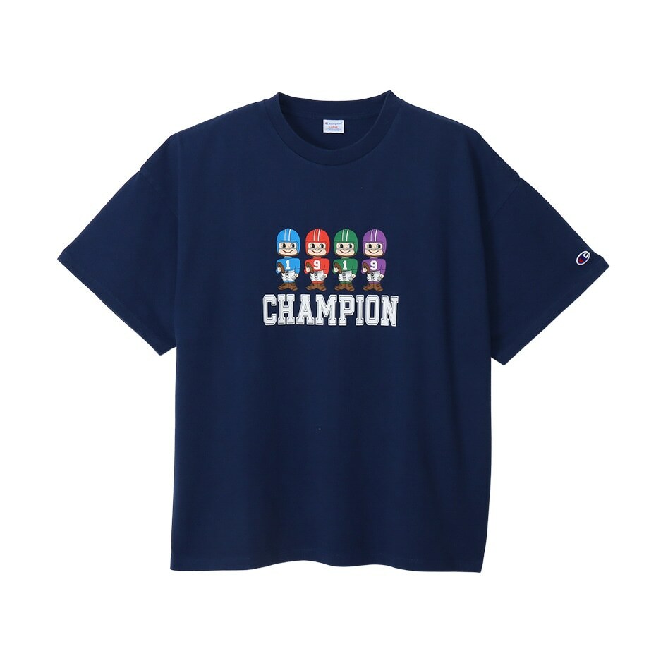 男款-冠軍君 Team Up 短TEE-深藍色（C3-Z325-370）