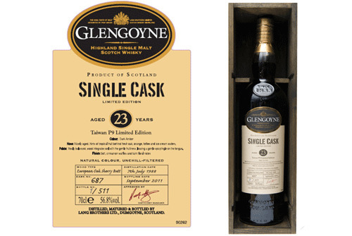 Glengoyne 1988/2011 23YO Cask 687 - 70cl/56.8%