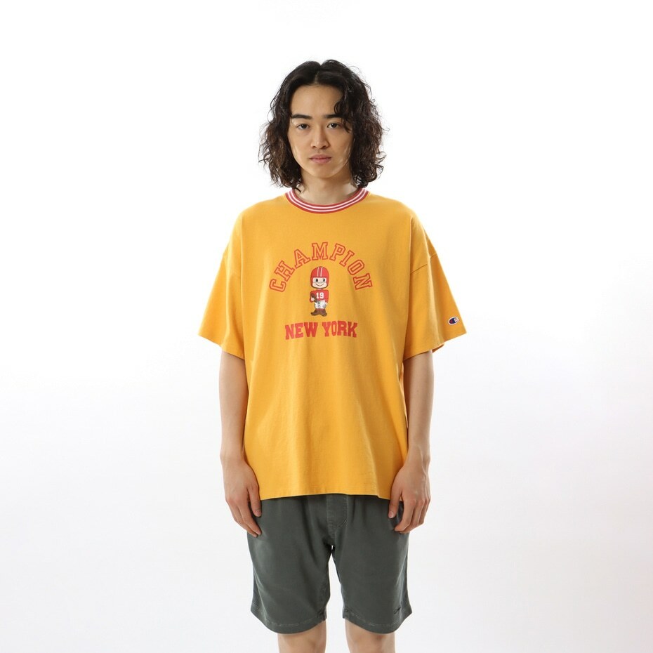 男款-冠軍君 Member 短TEE-黃色 （C3-Z326-740）