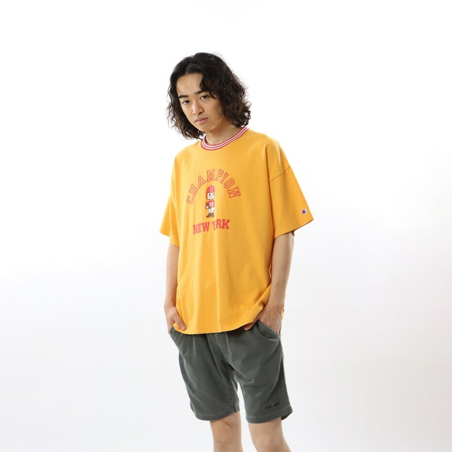 男款-冠軍君 Member 短TEE-黃色 （C3-Z326-740）