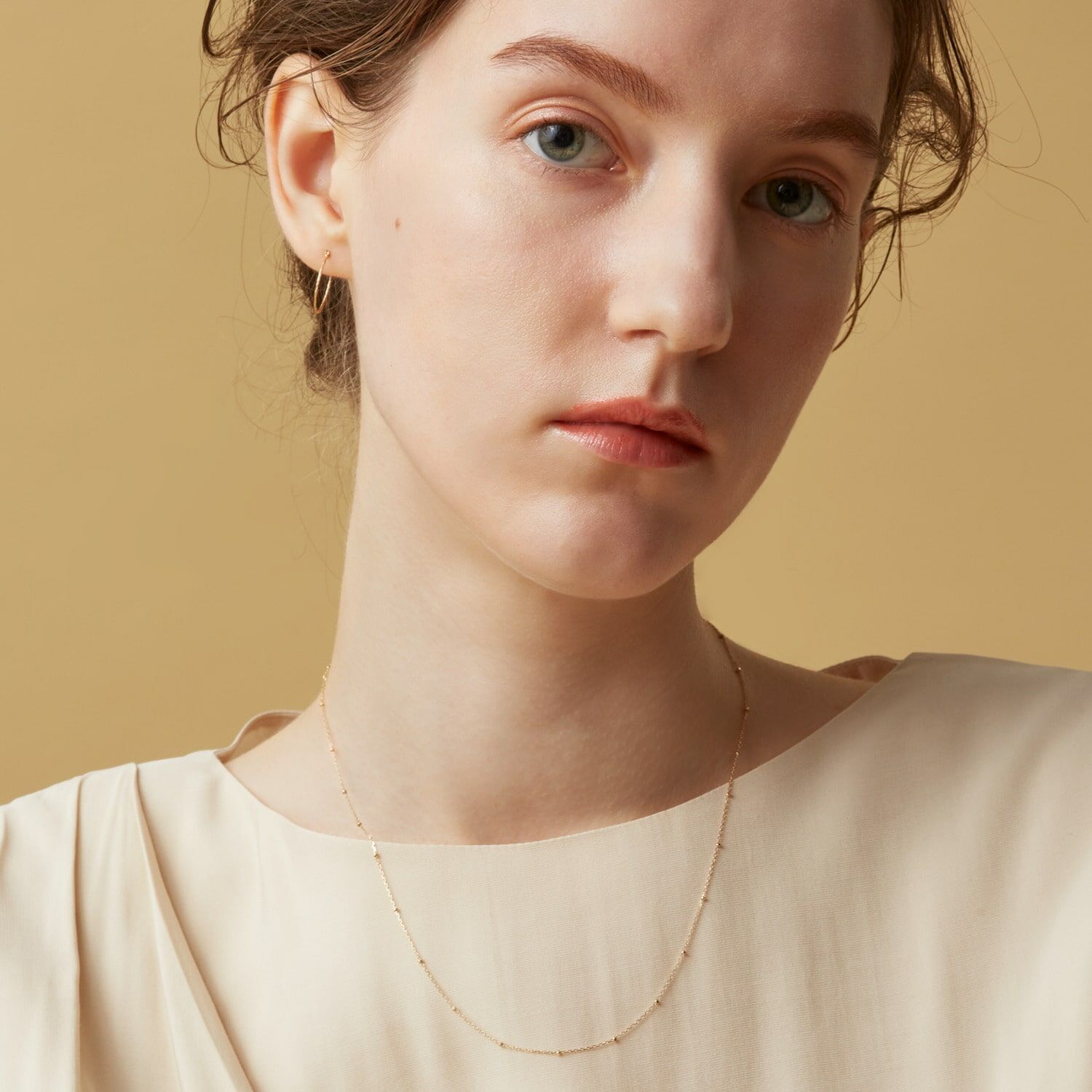 [連線優惠] agete K10設計鏈條項鍊（45cm）