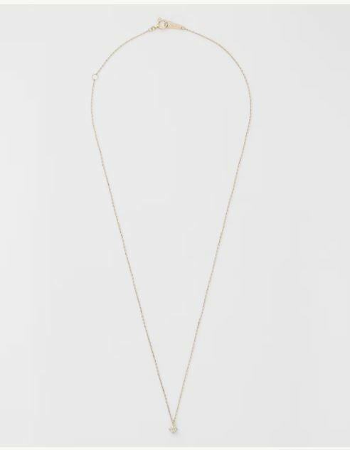 [連線優惠] agete K10 鑽石項鍊（0.07 克拉）