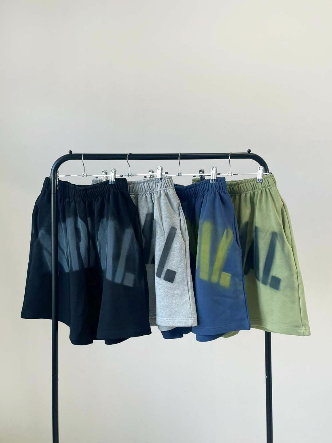 棉質圖案短褲 3.14-027P