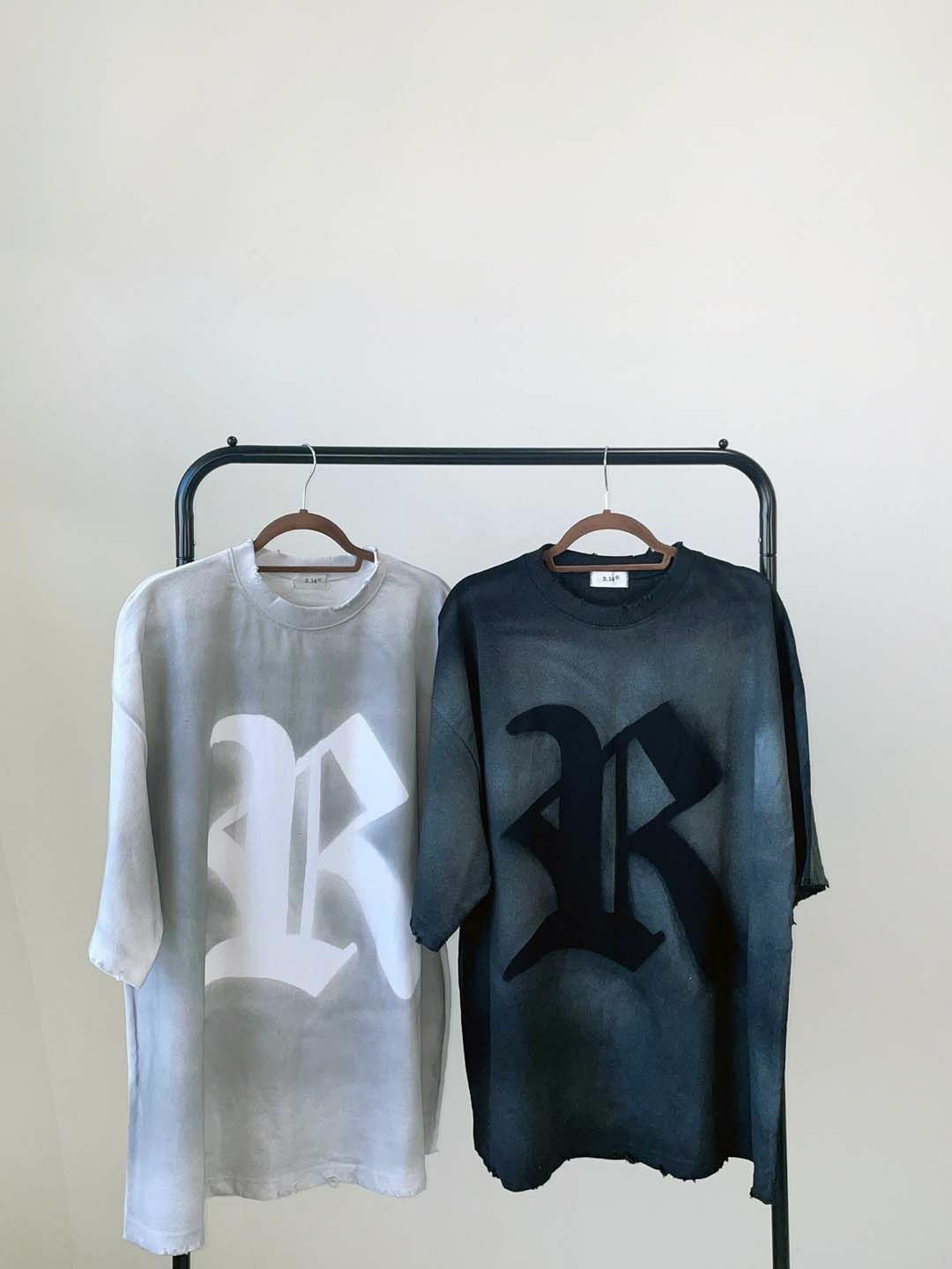 OverSize英文字短袖Tee 3.14-028T