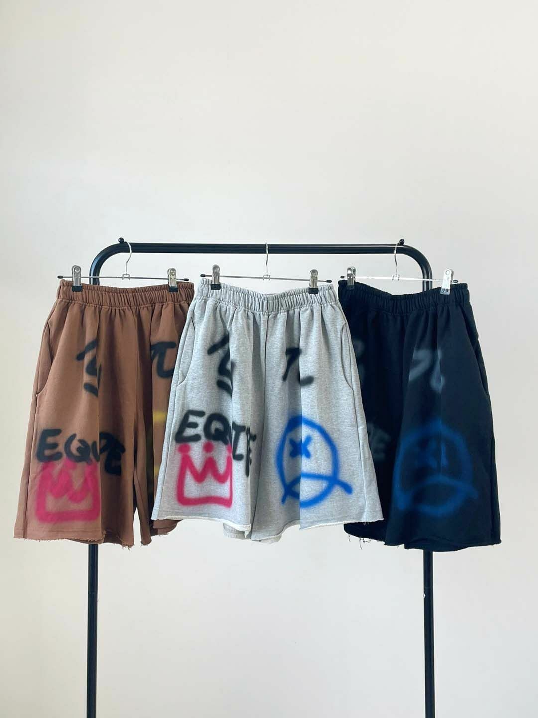 棉質圖案短褲 3.14-030P