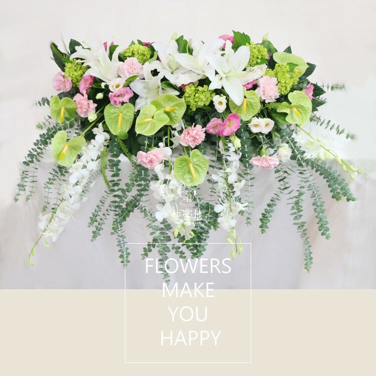 清逸 I 講桌花 I 司儀台花 AF241102