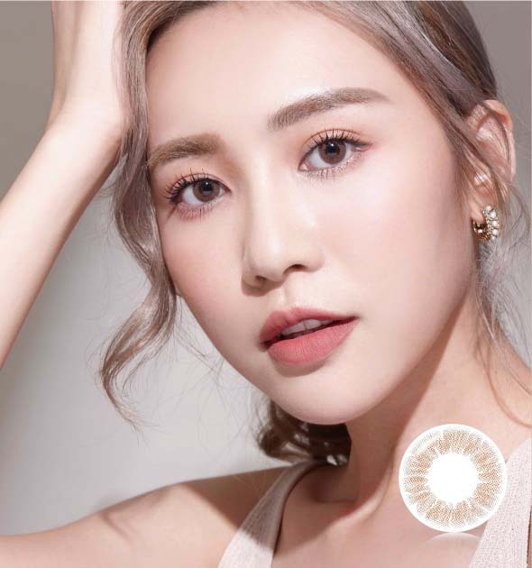 帝康Ticon 光漾瞬間彩色日拋  暮光褐10片裝