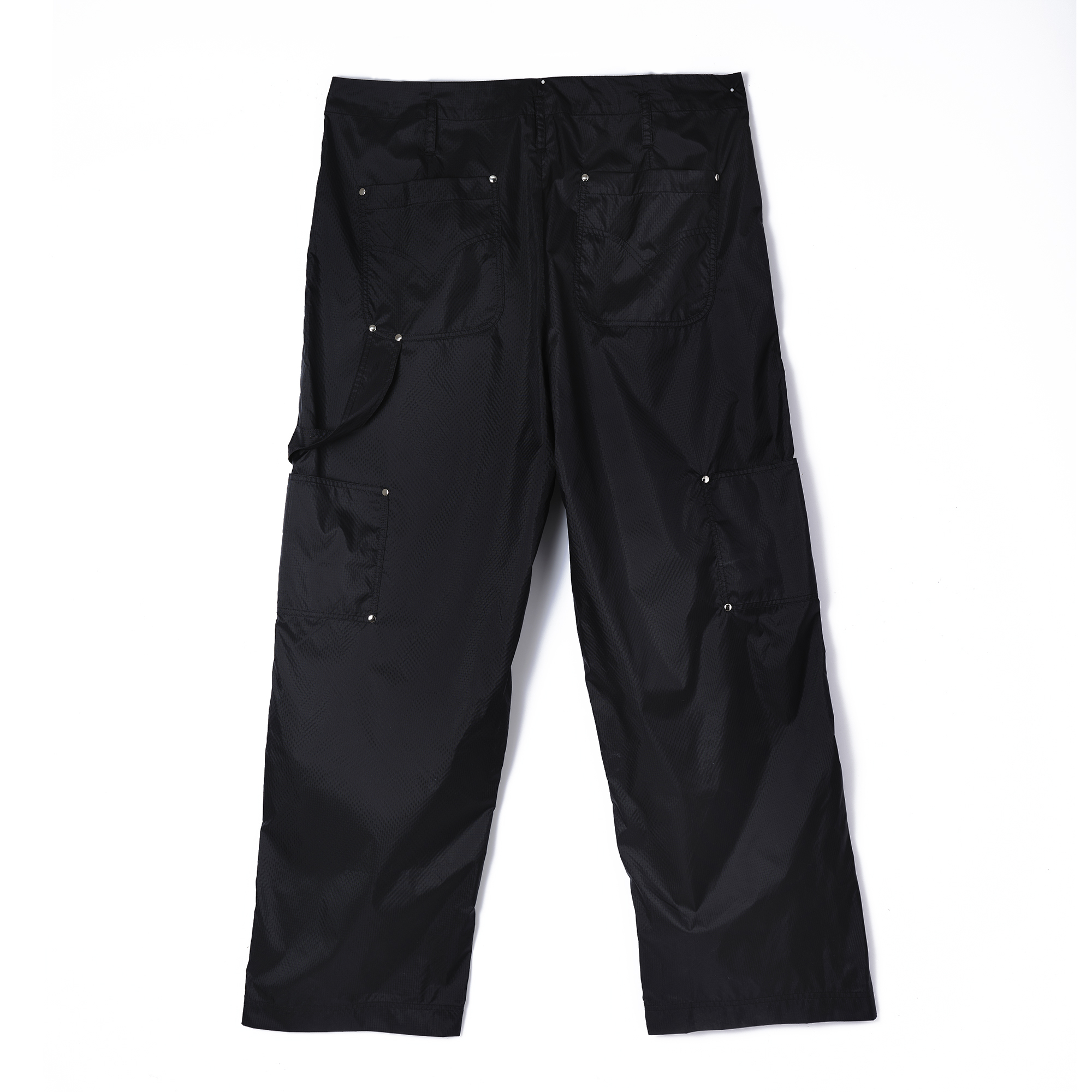 PLATEAU STUDIO / rivet painter pants - black