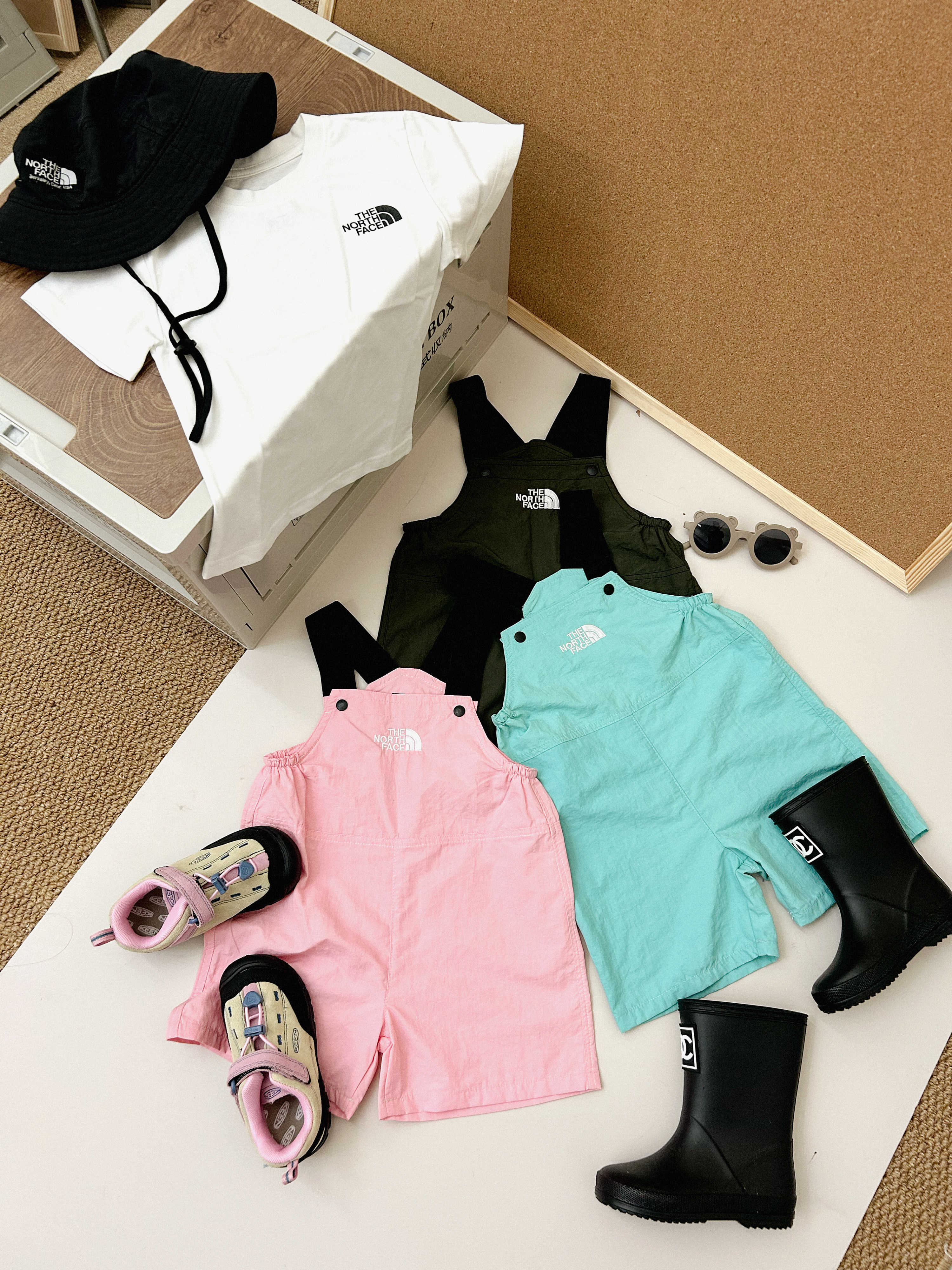 歐美原單 𝐓𝐡𝐞 𝐍𝐨𝐫𝐭𝐡 𝐅𝐚𝐜𝐞 背帶短褲