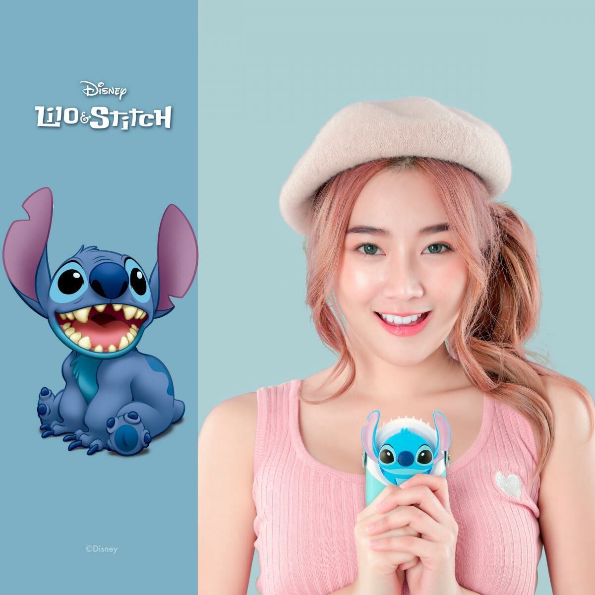 infoThink 史迪奇系列三合一頸掛式風扇