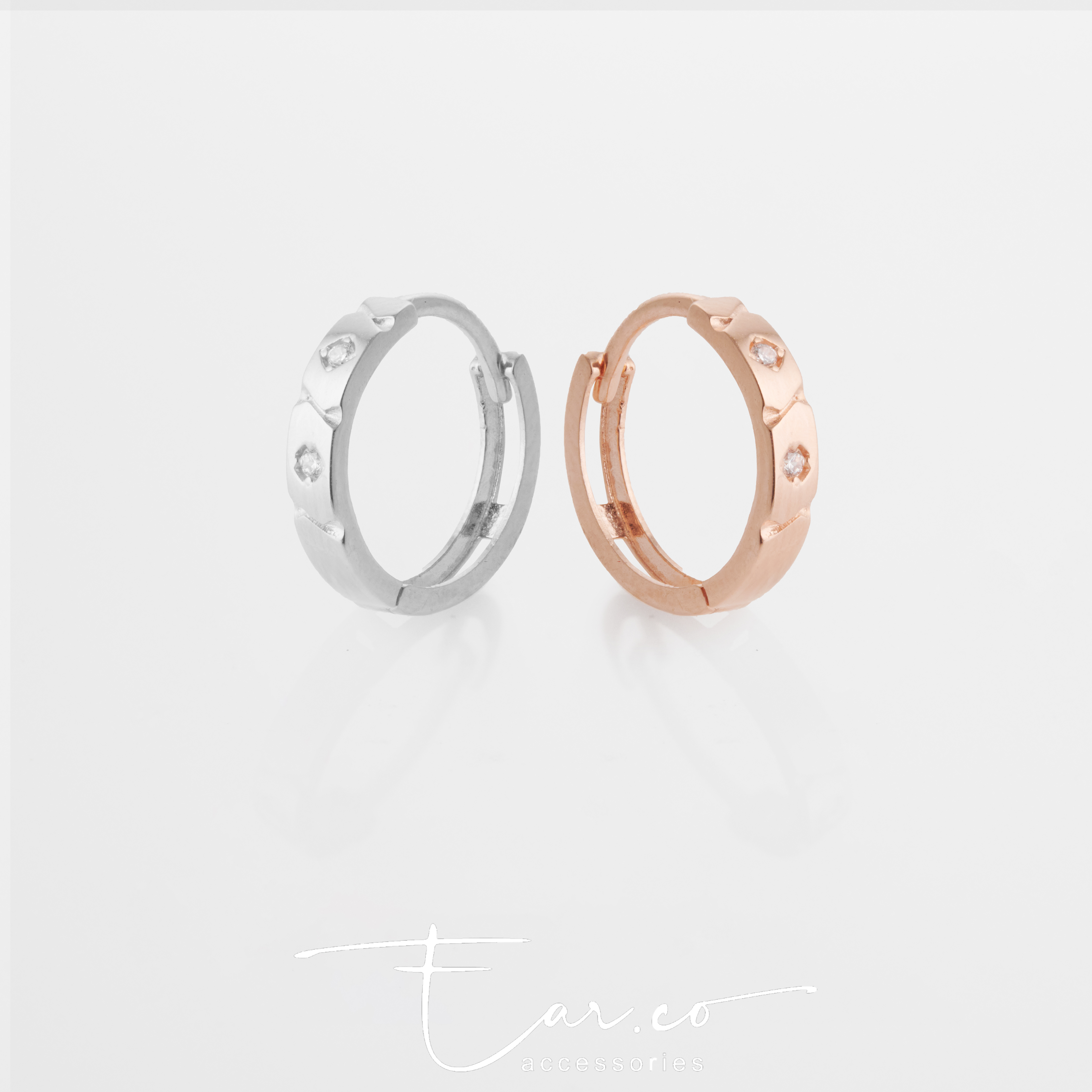 H02 Hoop (單隻) - 14K SOLID GOLD