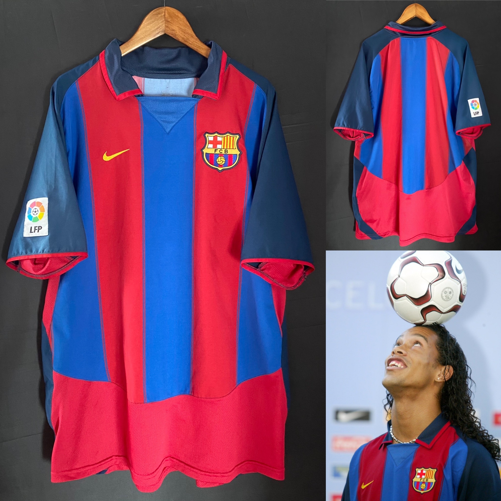 巴塞隆拿 2003-2004 Nike 主場球衣